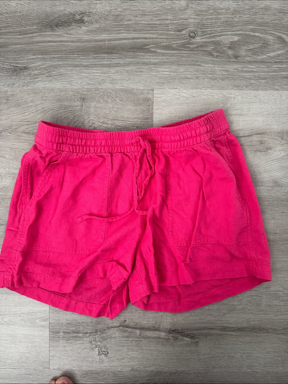 J. Crew Hot Pink Drawstring Athletic Shorts